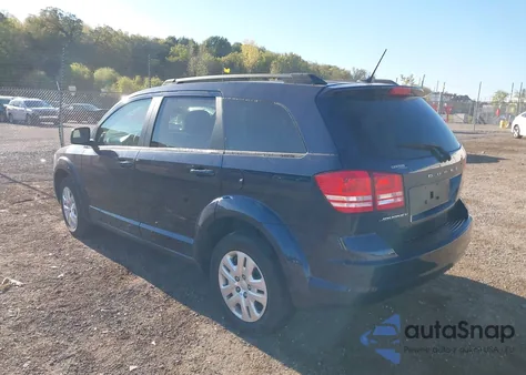 2018 Dodge Journey Se из США, поврежденный, VIN 3C4PDCAB5JT236247